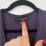 Thumbnail for The Kooples silk blouse size 2 purple