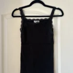 Featured thumbnail for Maison123 black lace tank top size S