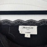 Thumbnail for Maison123 black lace tank top size S