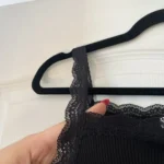 Thumbnail for Maison123 black lace tank top size S