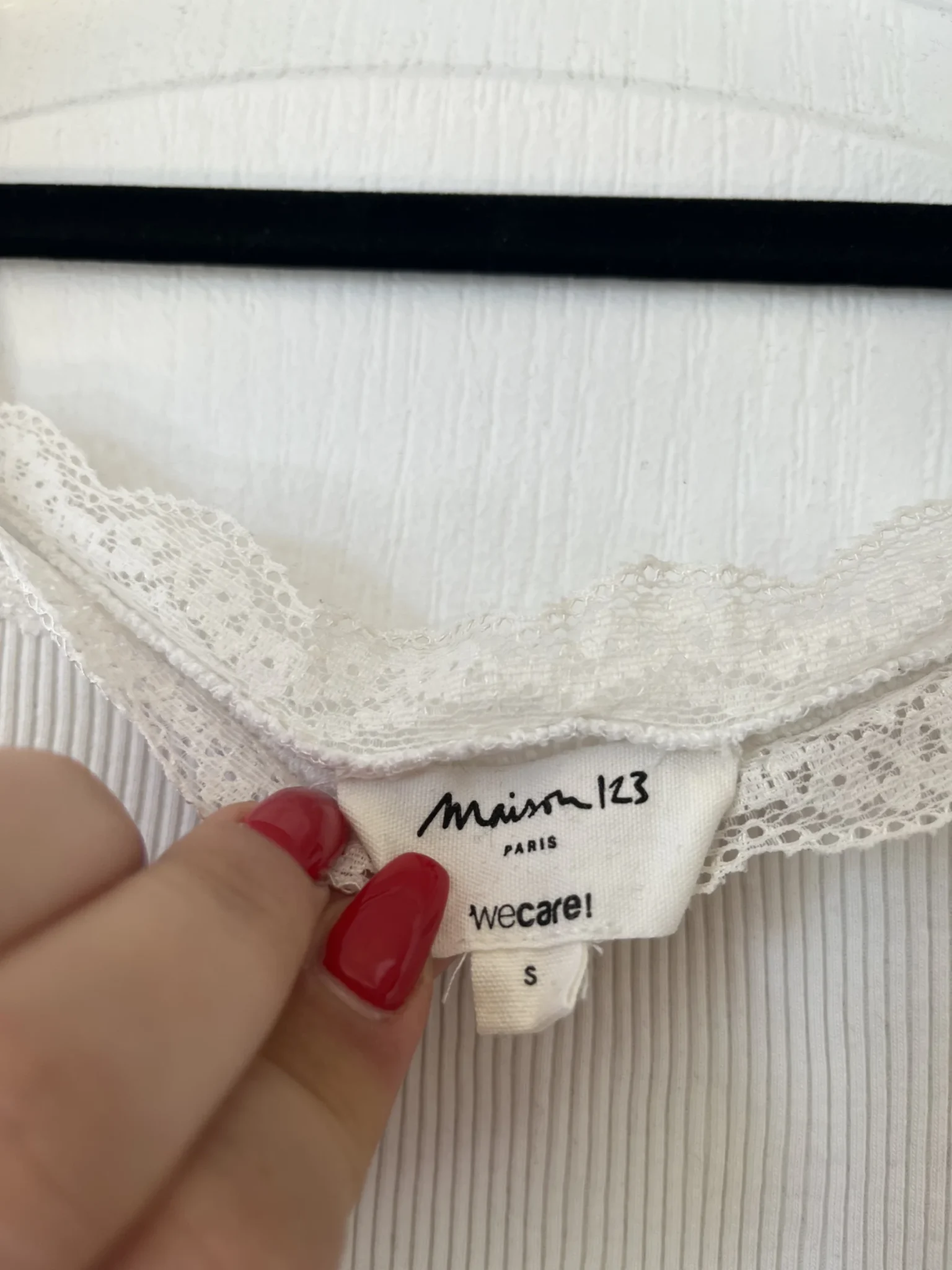 Image for Beige tank top Maison123 size S