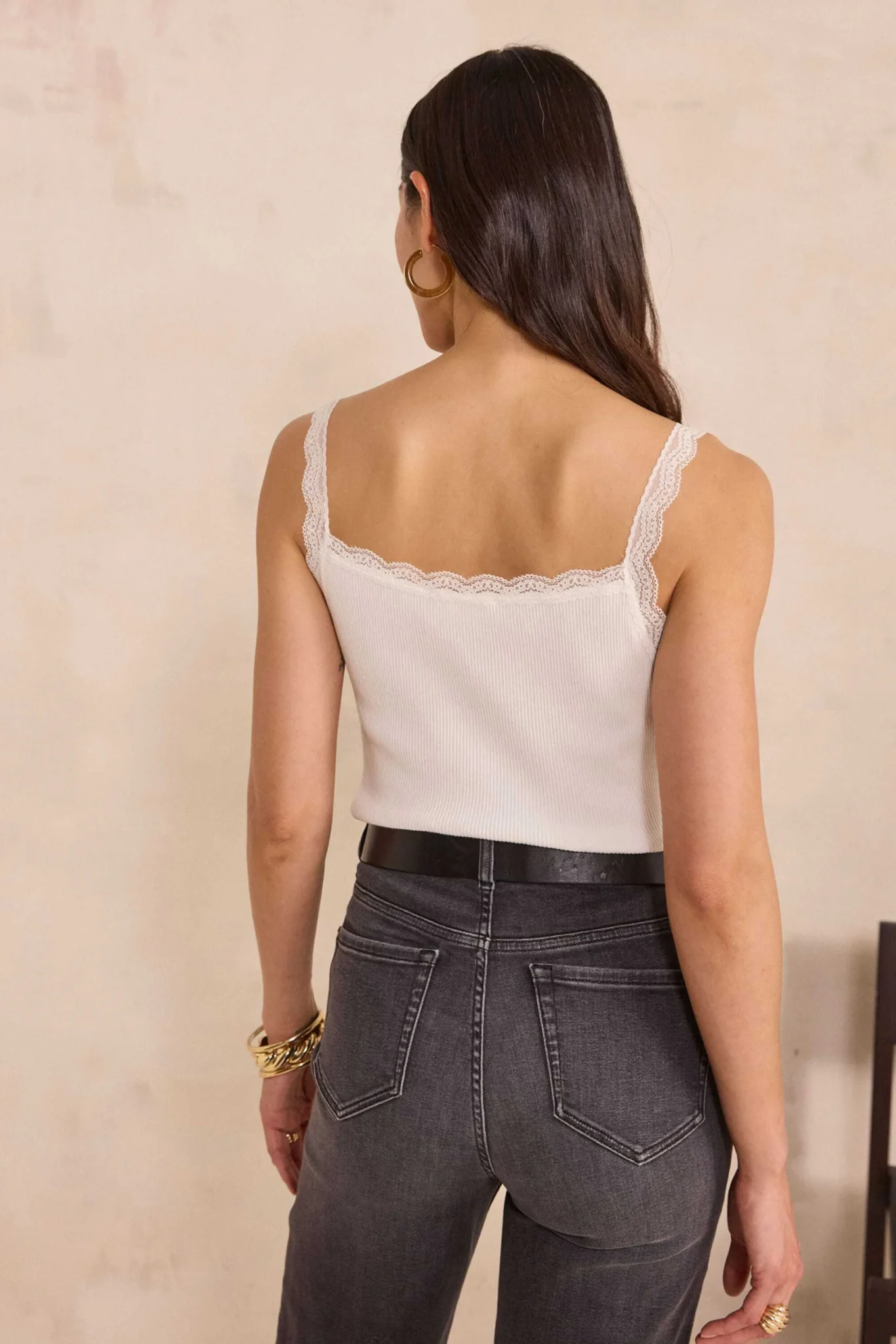 Image for Beige tank top Maison123 size S