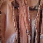 Thumbnail for Faux leather coat