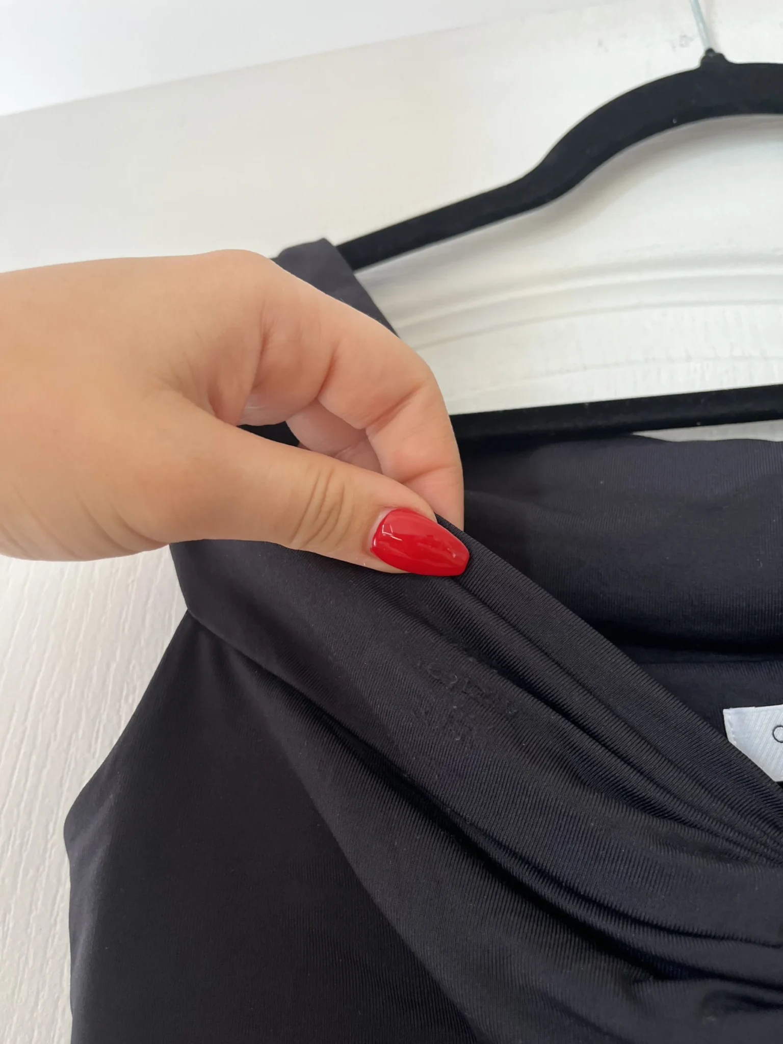 Image for Babaton black contour top size L