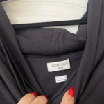 Thumbnail for Babaton black contour top size L