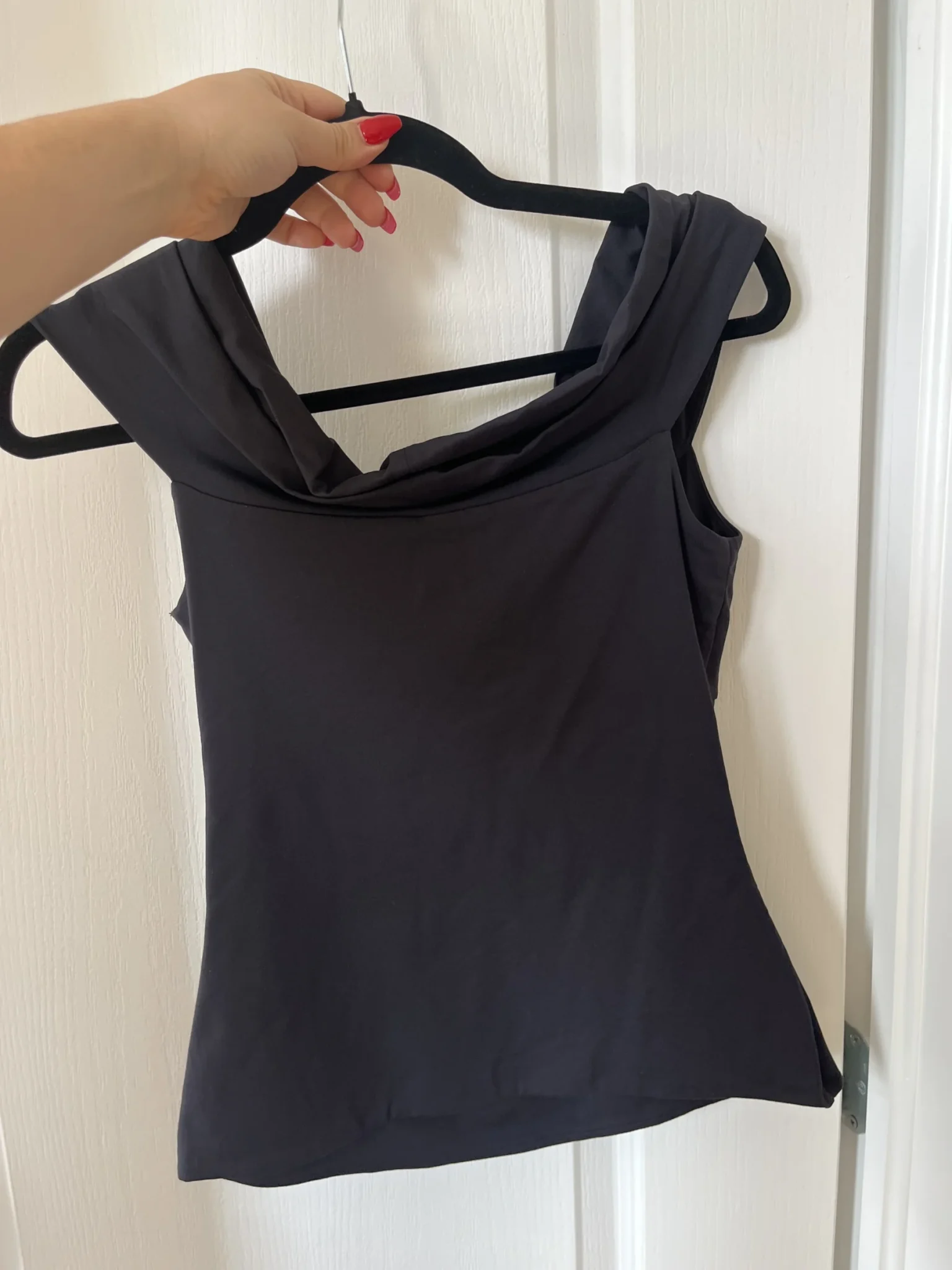 Image for Babaton black contour top size L