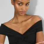 Thumbnail for Babaton black contour top size L