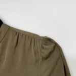 Thumbnail for Michael Kors khaki silk dress size S