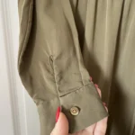 Thumbnail for Michael Kors khaki silk dress size S