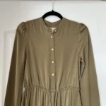 Thumbnail for Michael Kors khaki silk dress size S