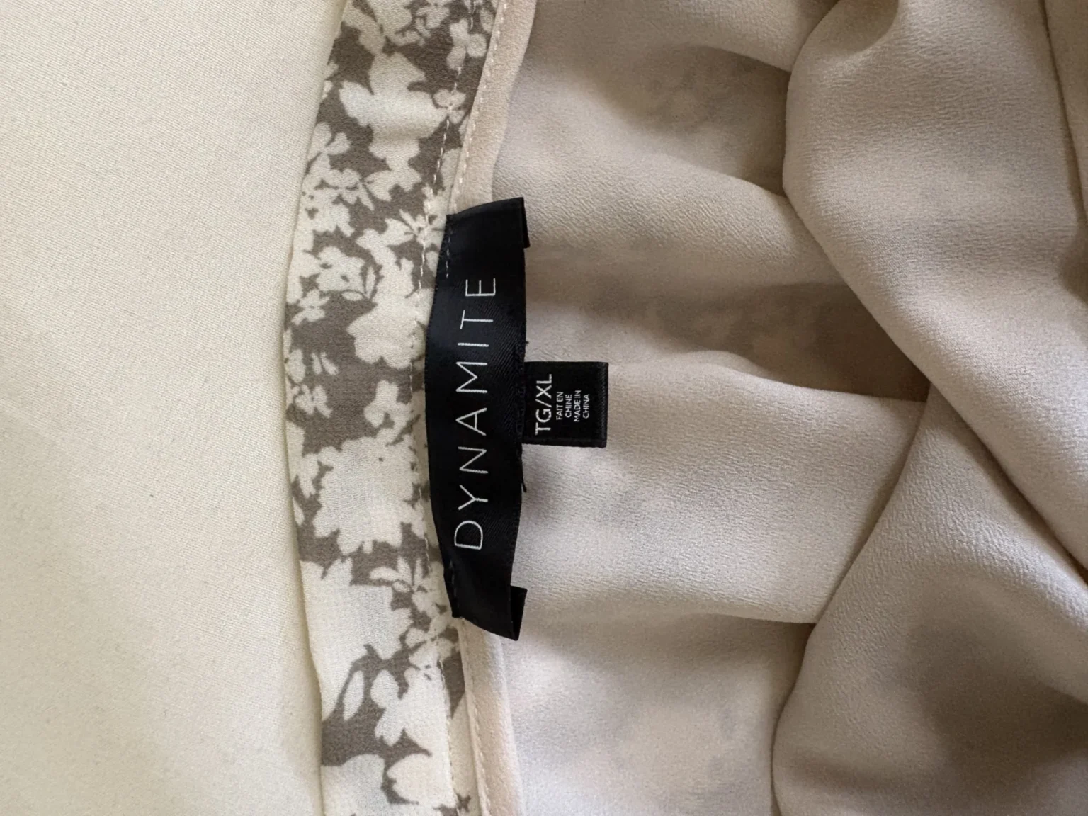 Image for Jupe beige et vert sauge
