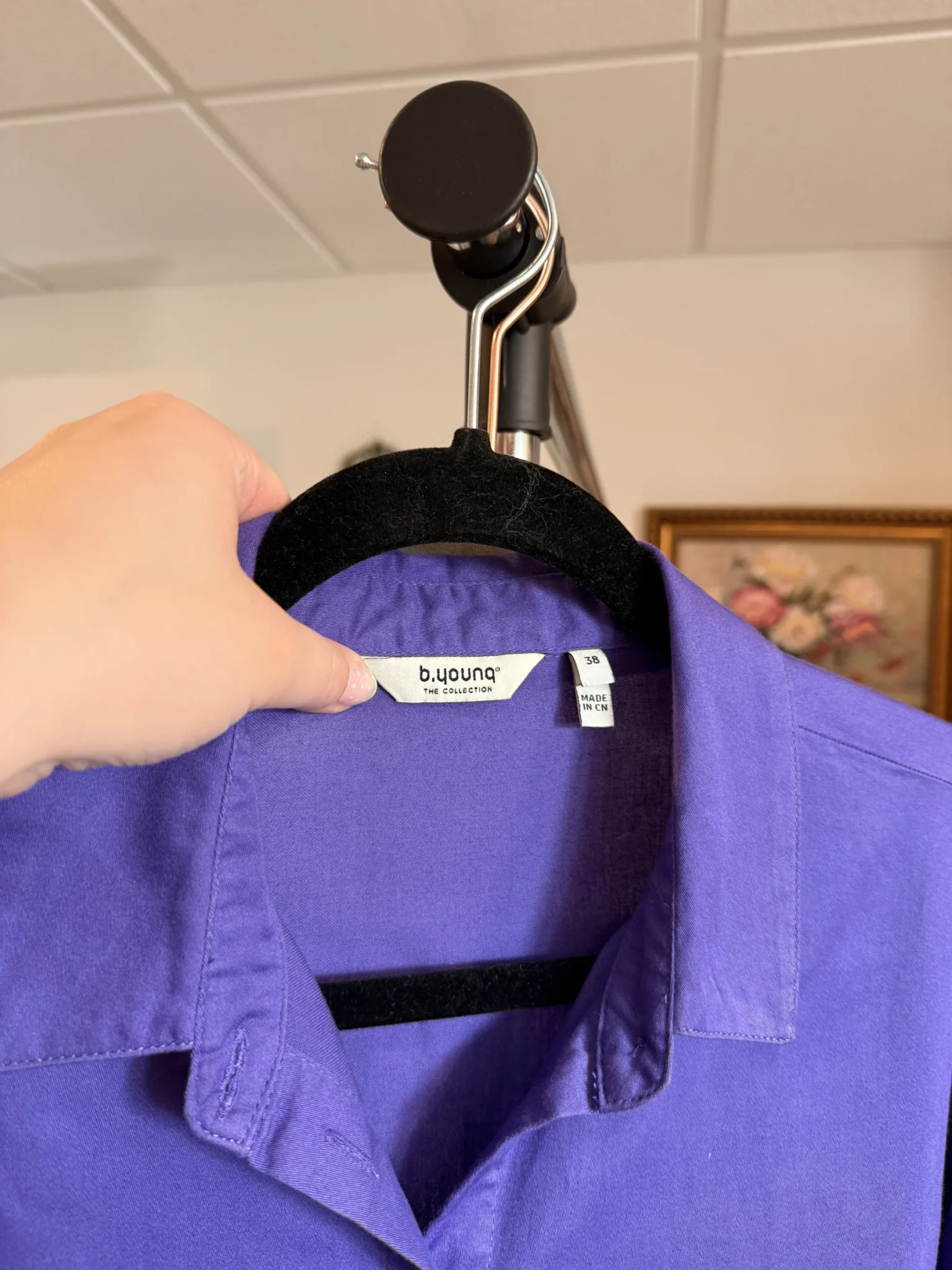 Image for Chemise tunique à froufrou