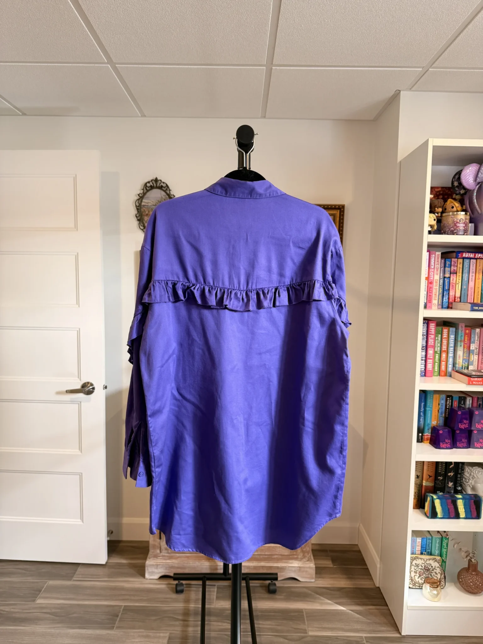 Image for Chemise tunique à froufrou