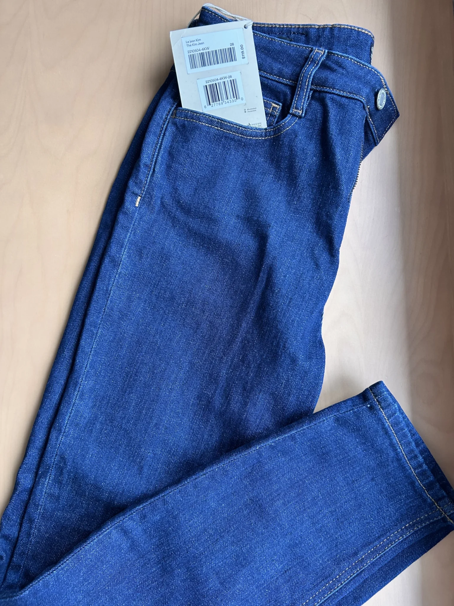 Image for Jeans KIM 28 - Frank and Oak Neuf