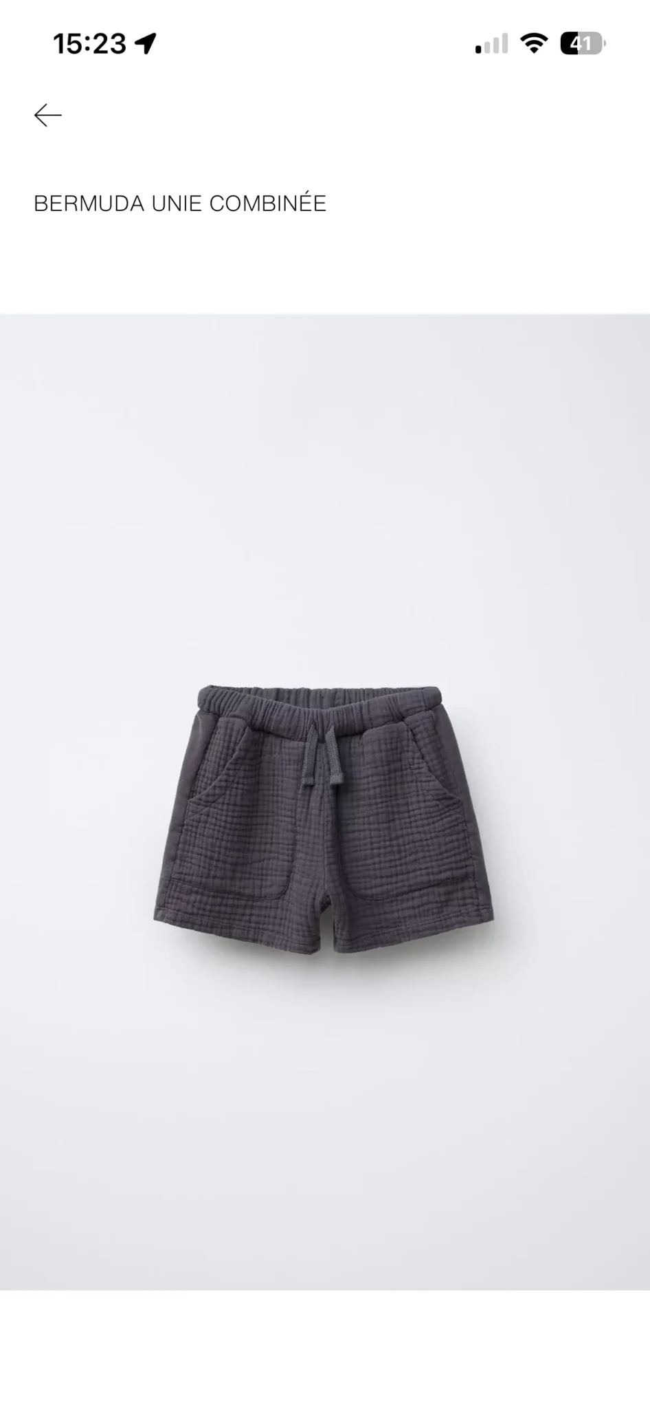 Image for Bermuda shorts, Zara, 2T