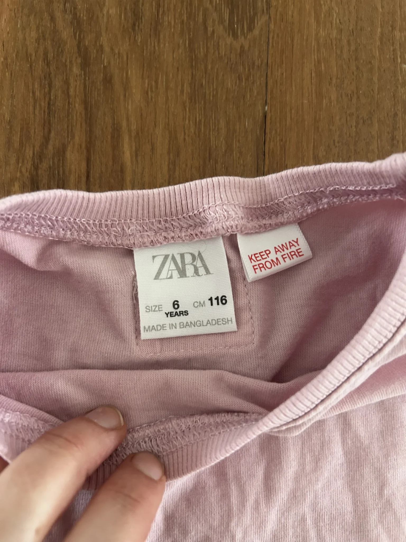 Image for Zara pink jumper, 6T