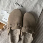 Thumbnail for Sabots “clogs” en cuir chaud - Zara Home