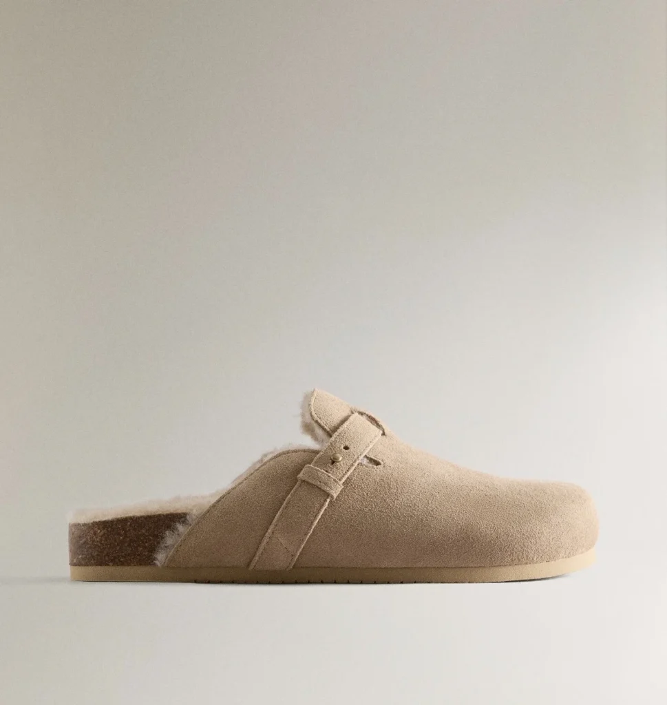 Image for Sabots “clogs” en cuir chaud - Zara Home