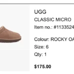 Thumbnail for Ugg Classic Micro 6