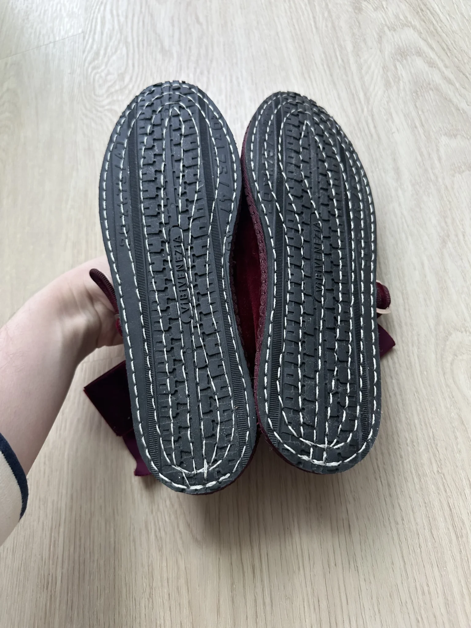 Image for Vibi Venezia Cotton Bow Ballerina Flats 37