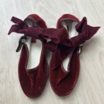 Thumbnail for Vibi Venezia Cotton Bow Ballerina Flats 37