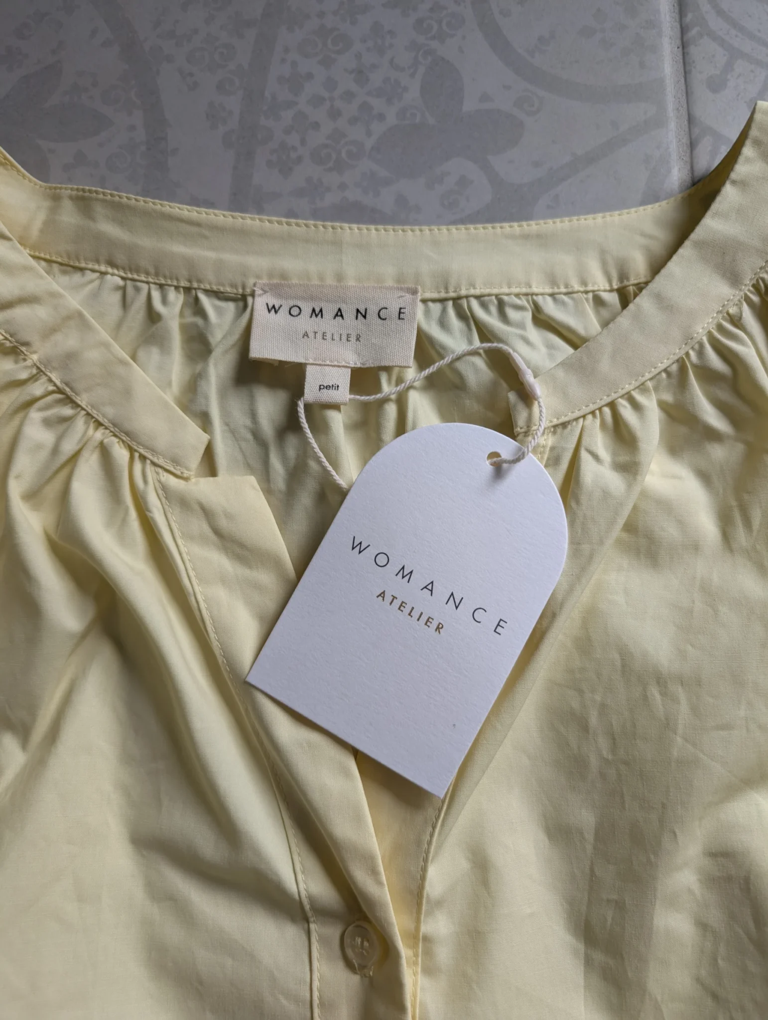 Image for Blouse jaune Womance