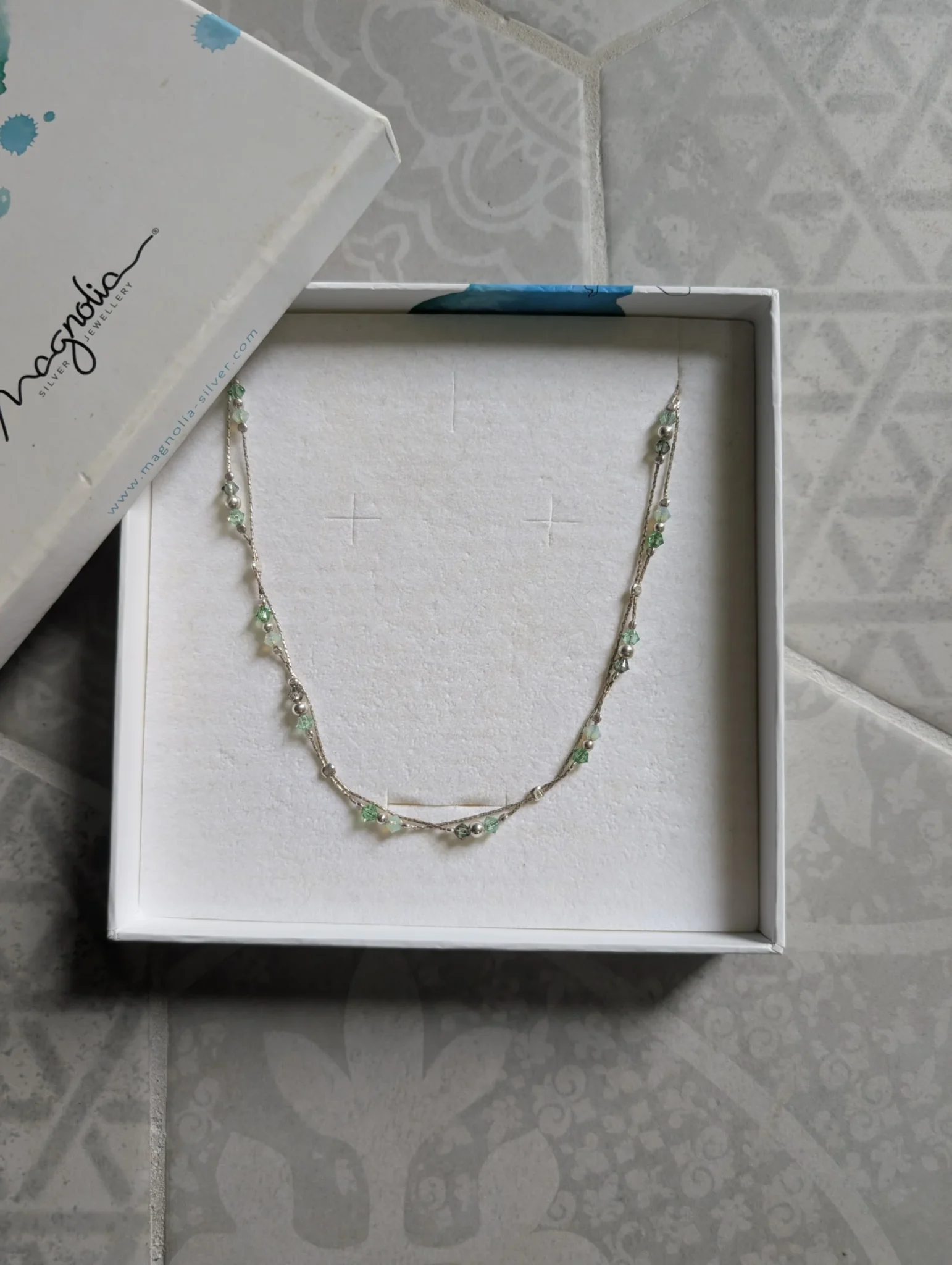 Featured image for Collier Magnolia Silver Jewellery