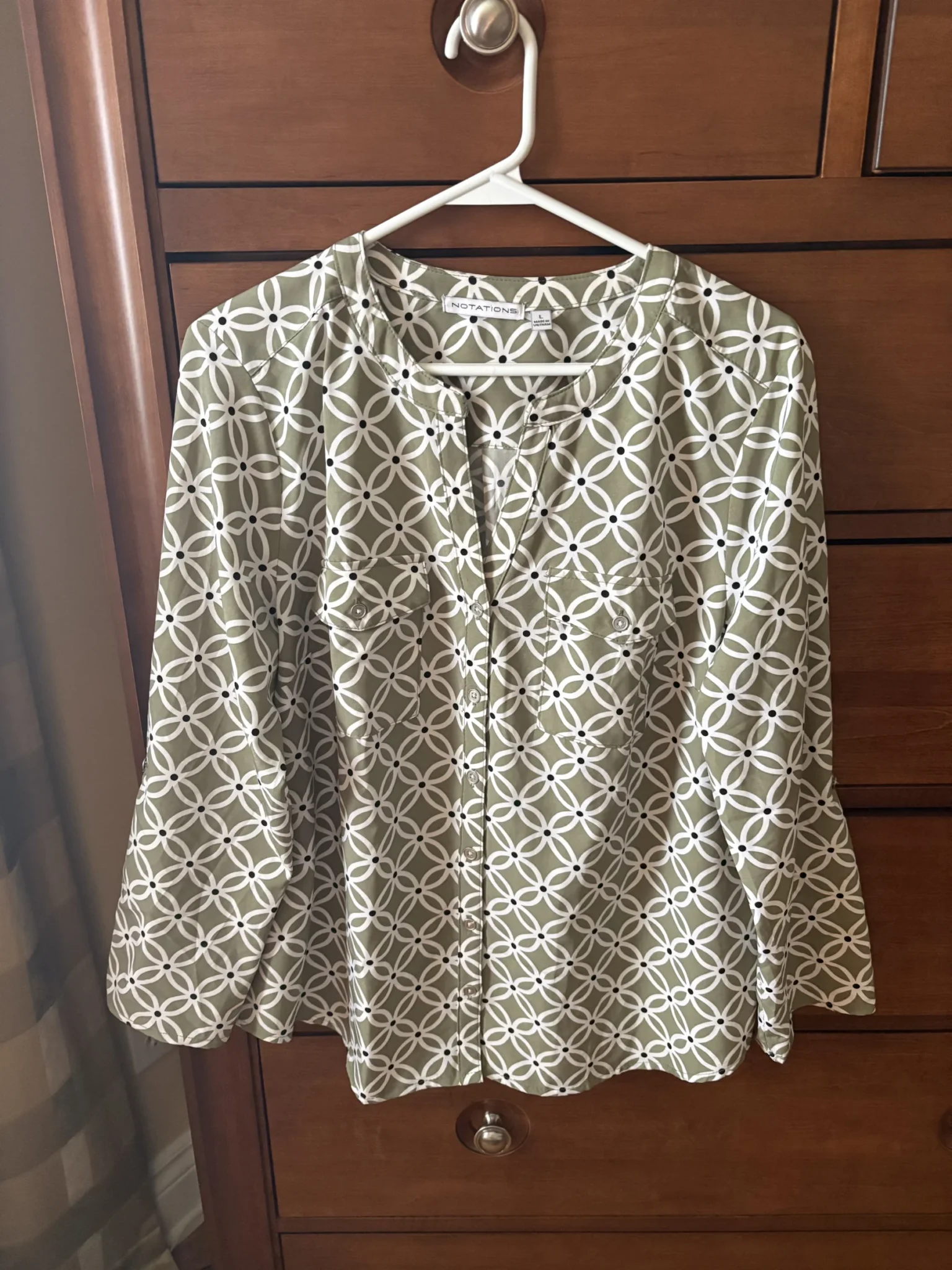 Featured image for Blouse fleurie