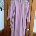 Featured thumbnail for Robe rose rétro perlée