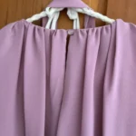 Thumbnail for Robe rose rétro perlée