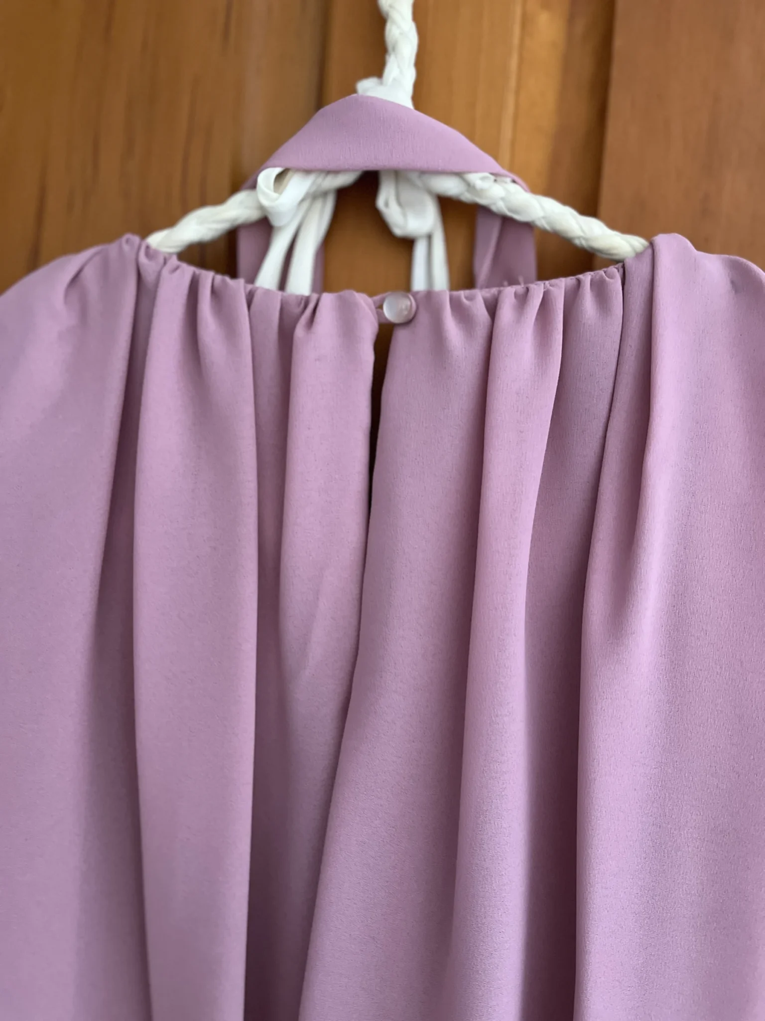 Image for Robe rose rétro perlée