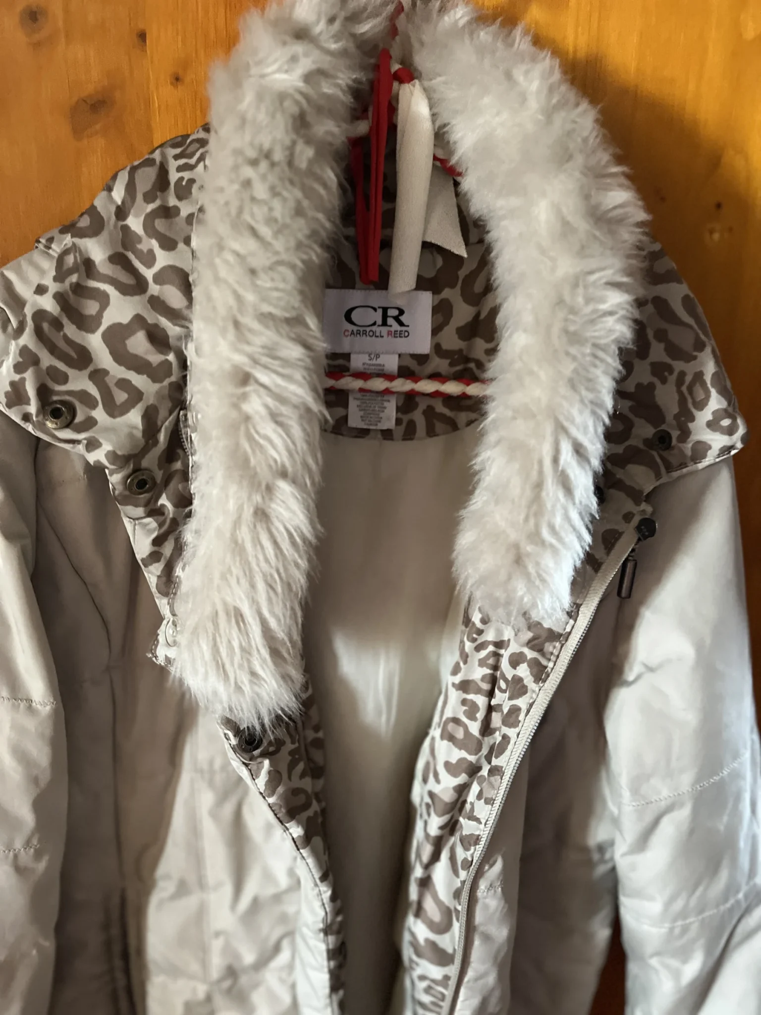 Image for Manteau court beige - Carroll Reed