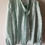 Featured thumbnail for Pale mint green blouse - Garey Petites