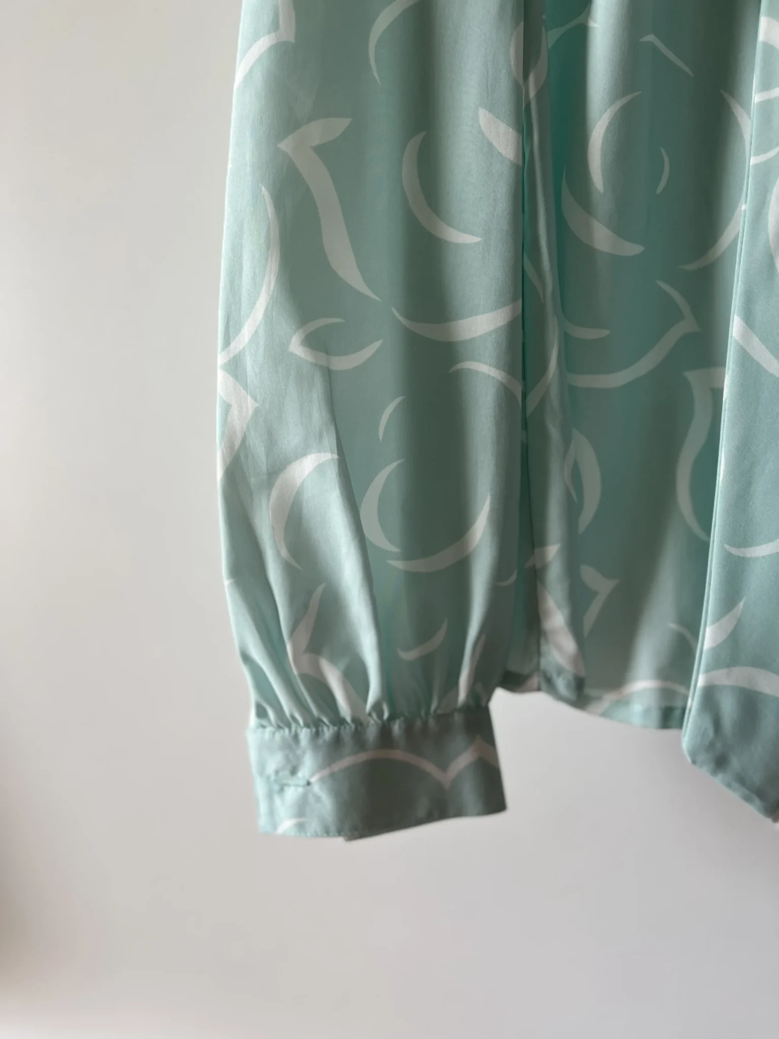 Image for Pale mint green blouse - Garey Petites