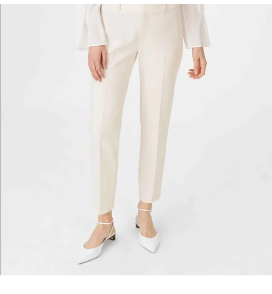 Featured image for Club Monaco/Pantalons Remi Ivoire NEUF Sz 00PP