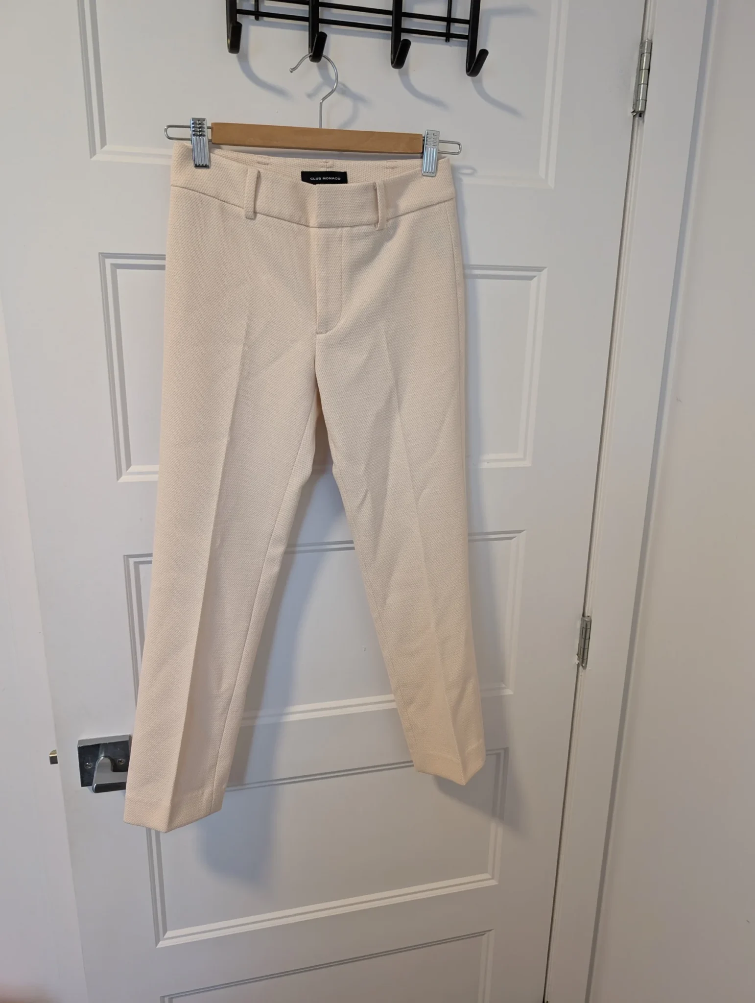 Image for Club Monaco/Pantalons Remi Ivoire NEUF Sz 00PP