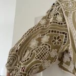 Thumbnail for Sandro brown and beige lace dress size 38