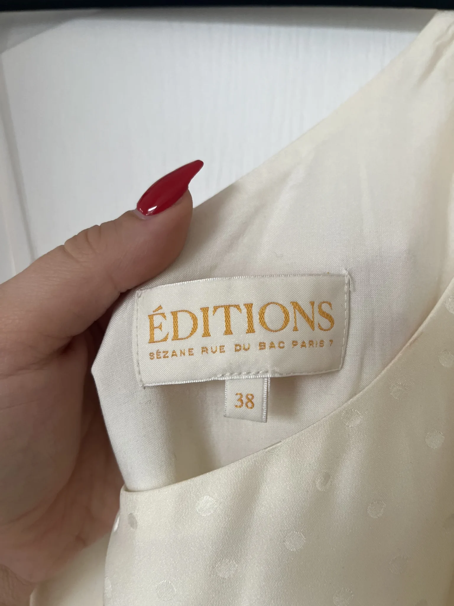 Image for Wanda dress Sézane size 38 beige