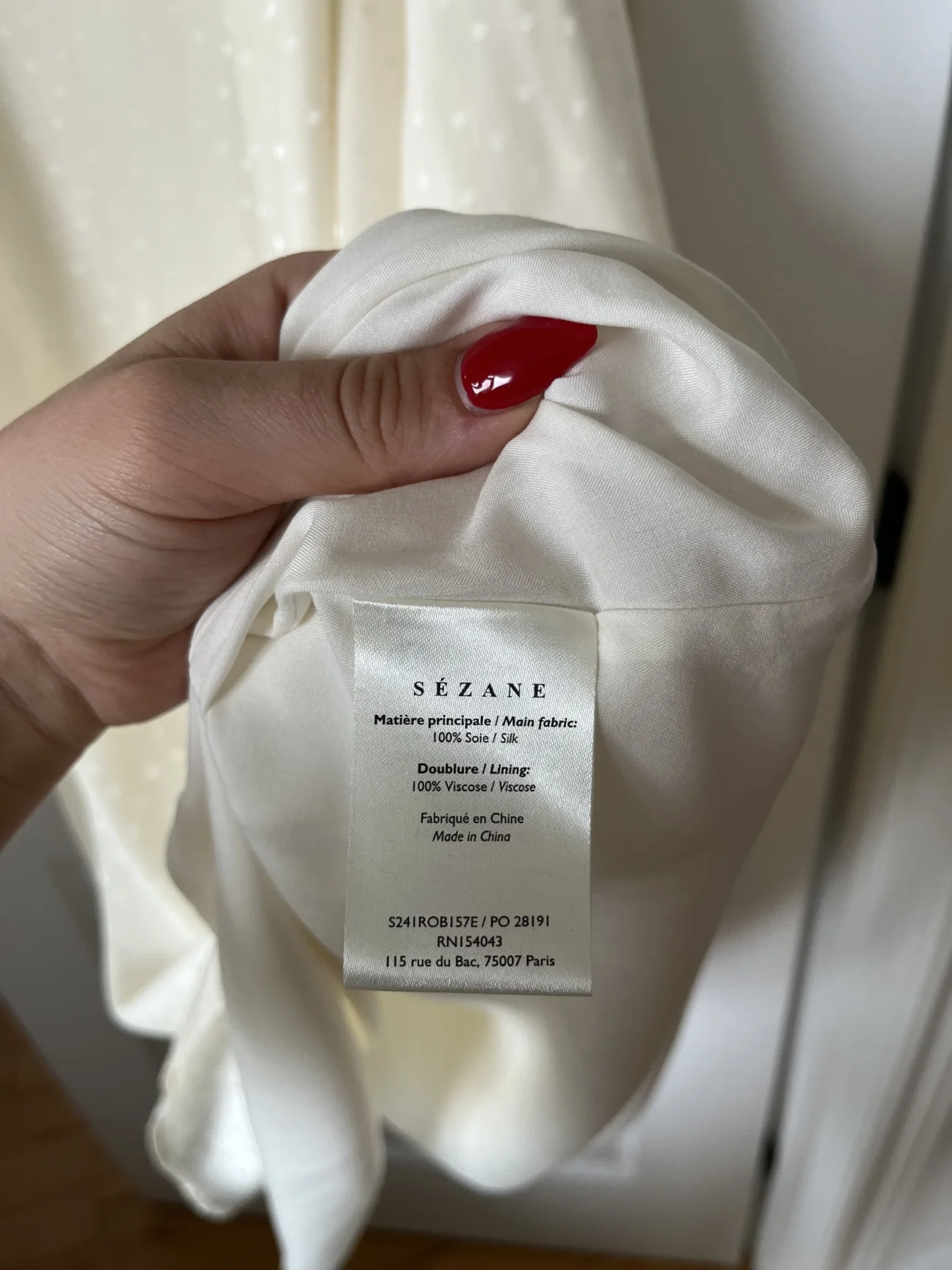 Image for Wanda dress Sézane size 38 beige