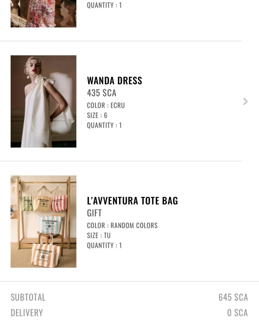 Image for Wanda dress Sézane size 38 beige