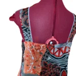 Thumbnail for Gitane (Canada) – Robe sans manches patchwork coloré – Taille L