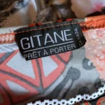 Thumbnail for Gitane (Canada) – Robe sans manches patchwork coloré – Taille L