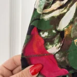 Thumbnail for Wilfred dress in silk, size S, floral motifs