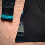 Thumbnail for Myco Anna – Ensemble tunique noire et capri assorti – Taille 3 (M/L)