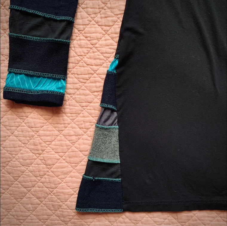 Image for Myco Anna – Ensemble tunique noire et capri assorti – Taille 3 (M/L)
