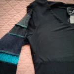 Thumbnail for Myco Anna – Ensemble tunique noire et capri assorti – Taille 3 (M/L)