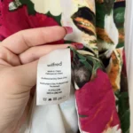 Thumbnail for Wilfred dress in silk, size S, floral motifs
