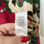 Thumbnail for Wilfred dress in silk, size S, floral motifs