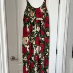 Thumbnail for Wilfred dress in silk, size S, floral motifs