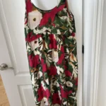 Thumbnail for Wilfred dress in silk, size S, floral motifs